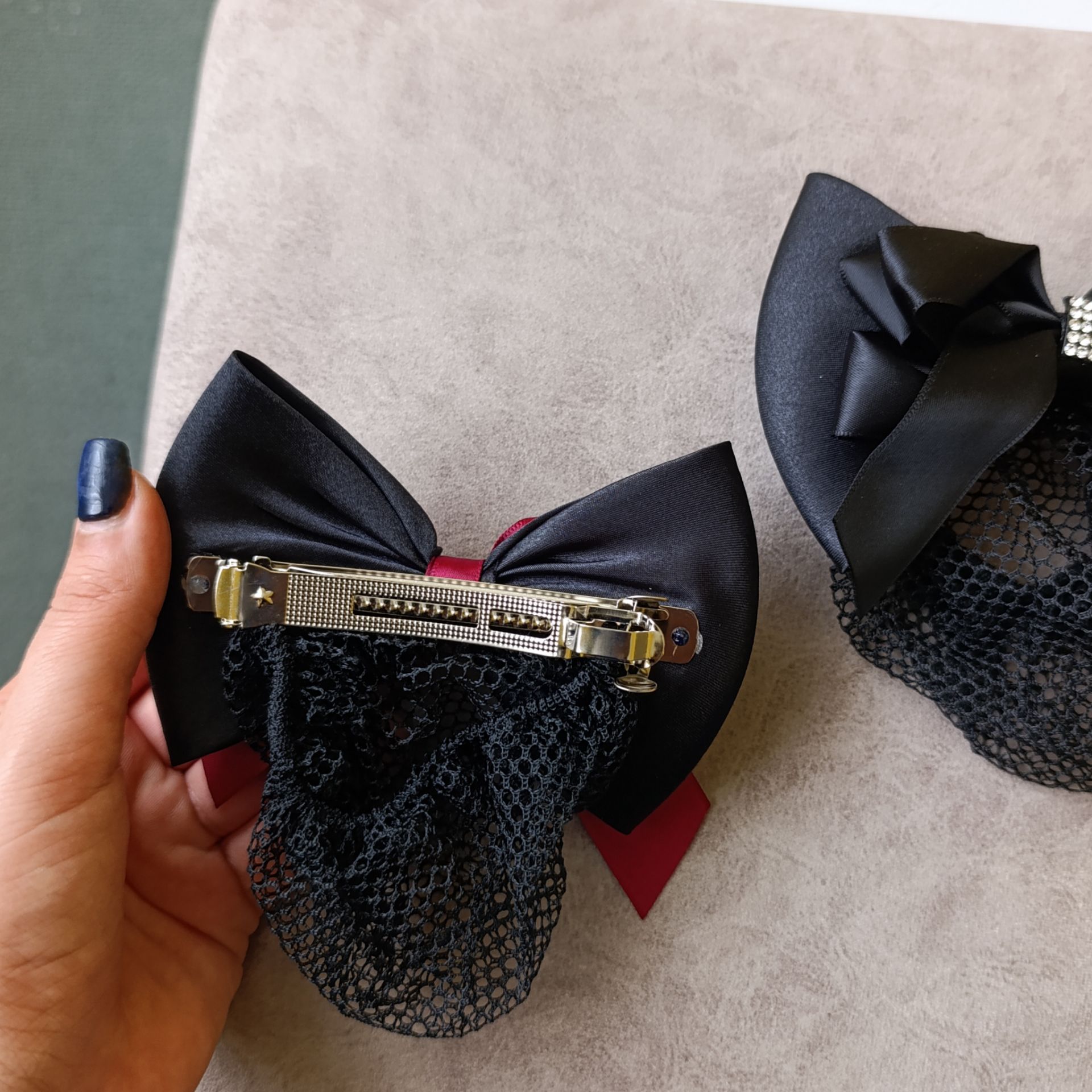 گیره فرانسوی تور دار
